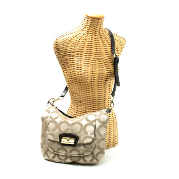 楽天市場】【美品】 コーチ COACH ショルダーバッグ 19331 オプアート 