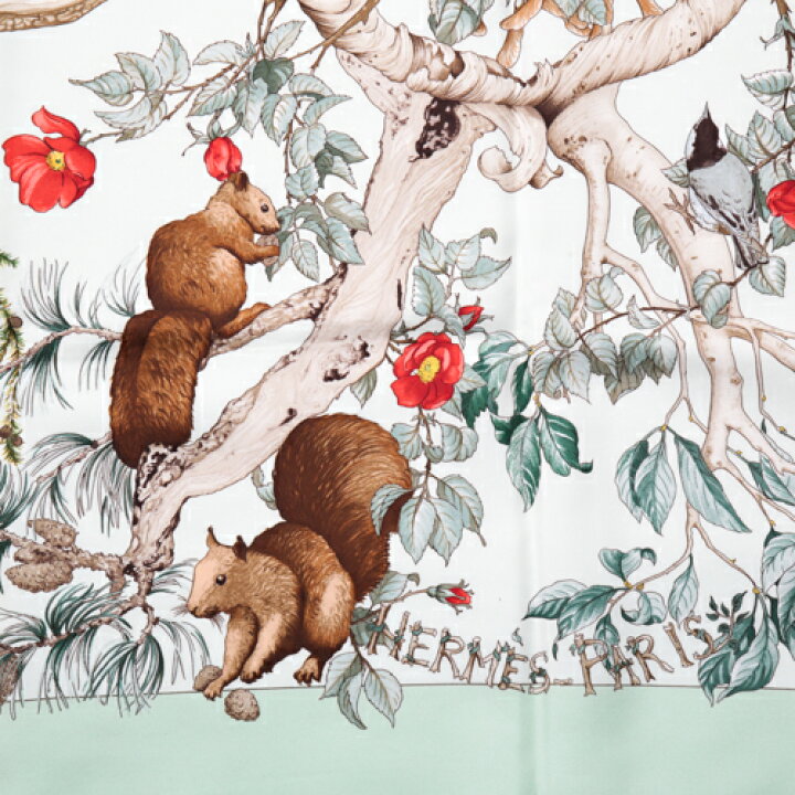 楽天市場】【新品同様】 エルメス HERMES スカーフ カレ90 シルク AU  