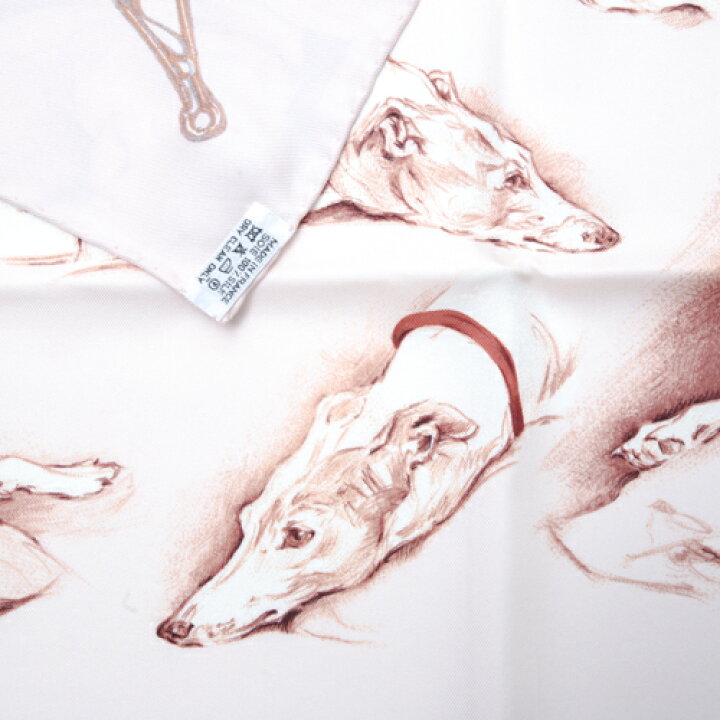 楽天市場】エルメス HERMES スカーフ カレ90 シルク レ・レヴリエール  