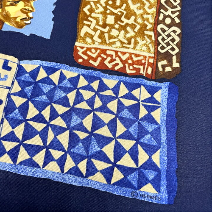 楽天市場】エルメス HERMES スカーフ カレ 90 シルク PERSONA ペルソナ  