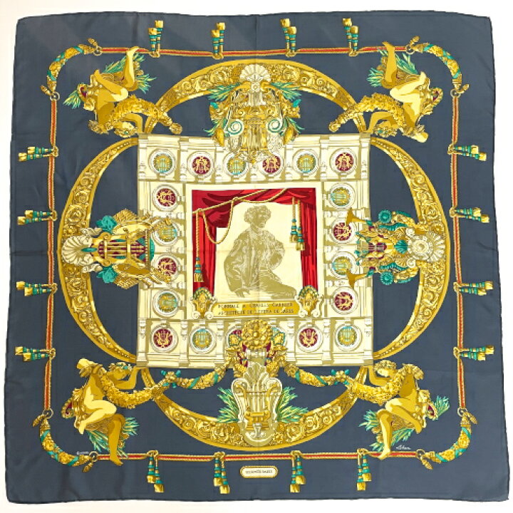 楽天市場】エルメス HERMES スカーフ カレ 90 シルク HOMMAGE A  