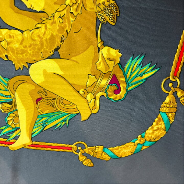 楽天市場】エルメス HERMES スカーフ カレ 90 シルク HOMMAGE A 