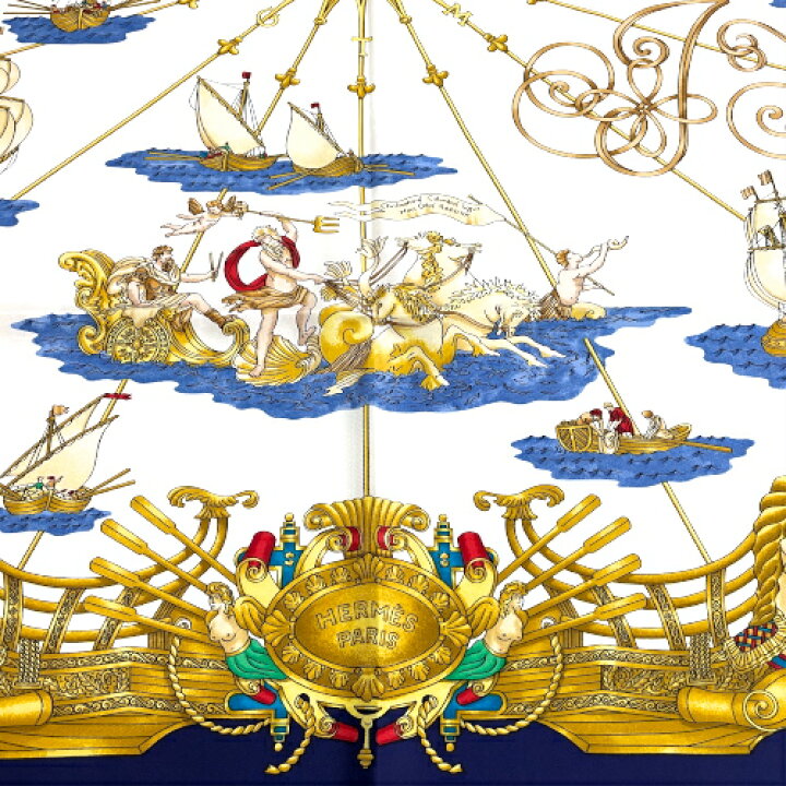 楽天市場】エルメス HERMES スカーフ カレ 90 シルク VOILES DE  