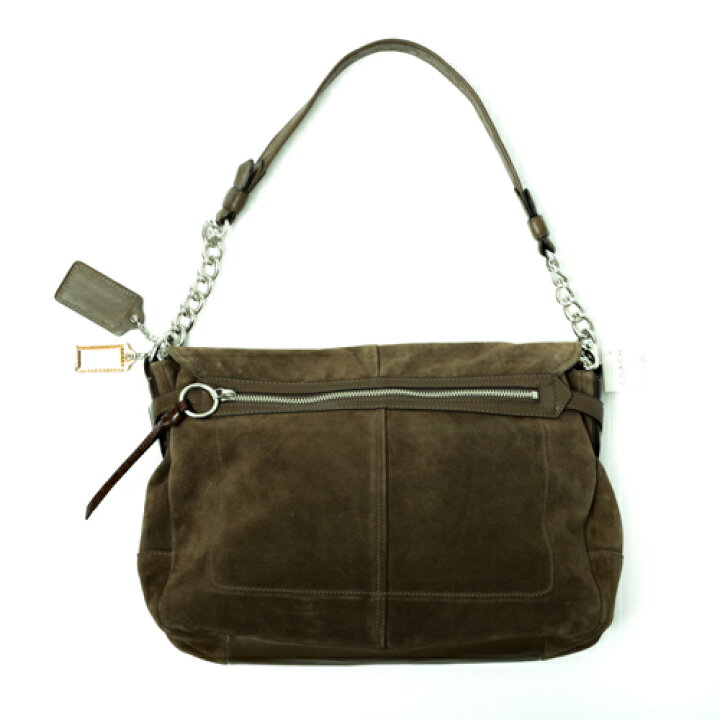 楽天市場】【美品】 コーチ COACH ショルダーバッグ 17845 スエード  