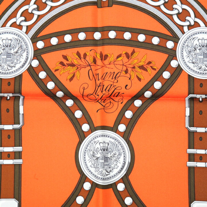 楽天市場】未使用 エルメス HERMES スカーフ カレ90 シルク GRAND 