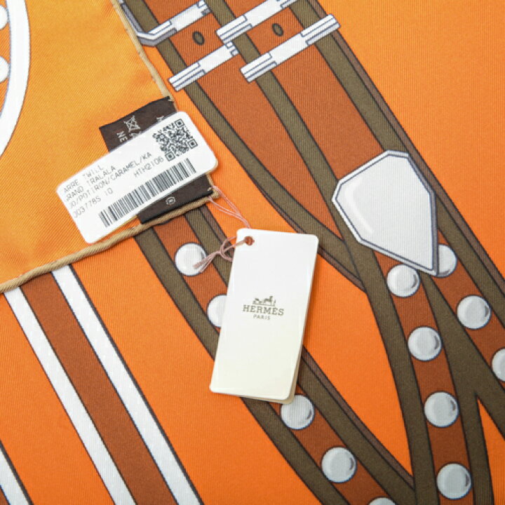 楽天市場】未使用 エルメス HERMES スカーフ カレ90 シルク GRAND 