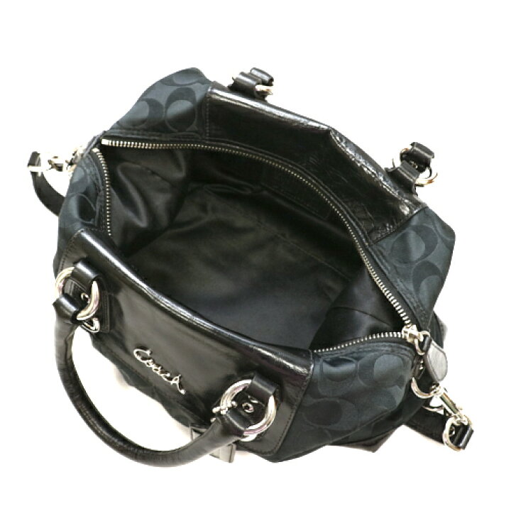楽天市場】コーチ COACH ハンドバッグ F15443 シグネチャー ナイロン 