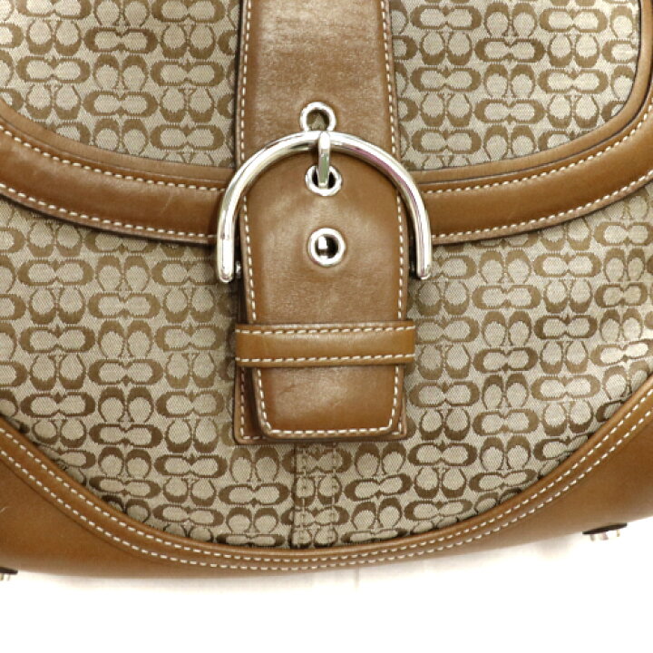 楽天市場】コーチ COACH ハンドバッグ 7078 ミニシグネチャー レザー  