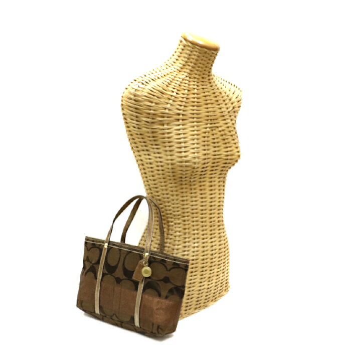 楽天市場】コーチ COACH スモールトート シグネチャー レザー  