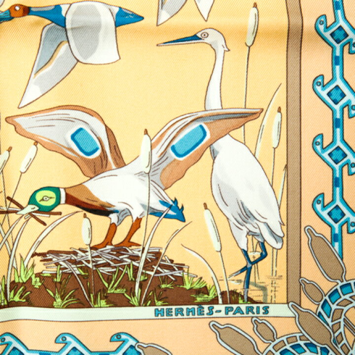 楽天市場】エルメス HERMES スカーフ カレ90 シルク LIBRES COMME L  