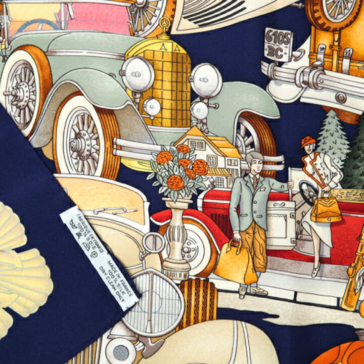 楽天市場】エルメス HERMES スカーフ カレ90 シルク ST.CHRISTOPHE ET 