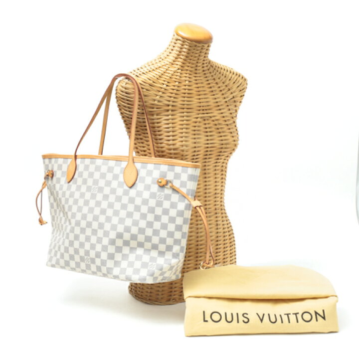 楽天市場】ルイヴィトン LOUISVUITTON ネヴァーフルMM ダミエアズール  