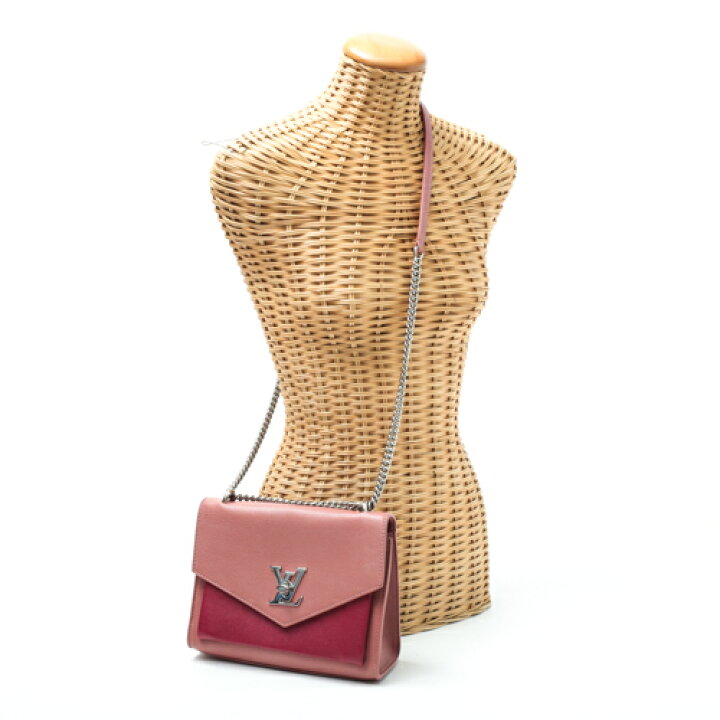楽天市場】ルイヴィトン LOUIS VUITTON マイロックミーBB ソフトカーフ 