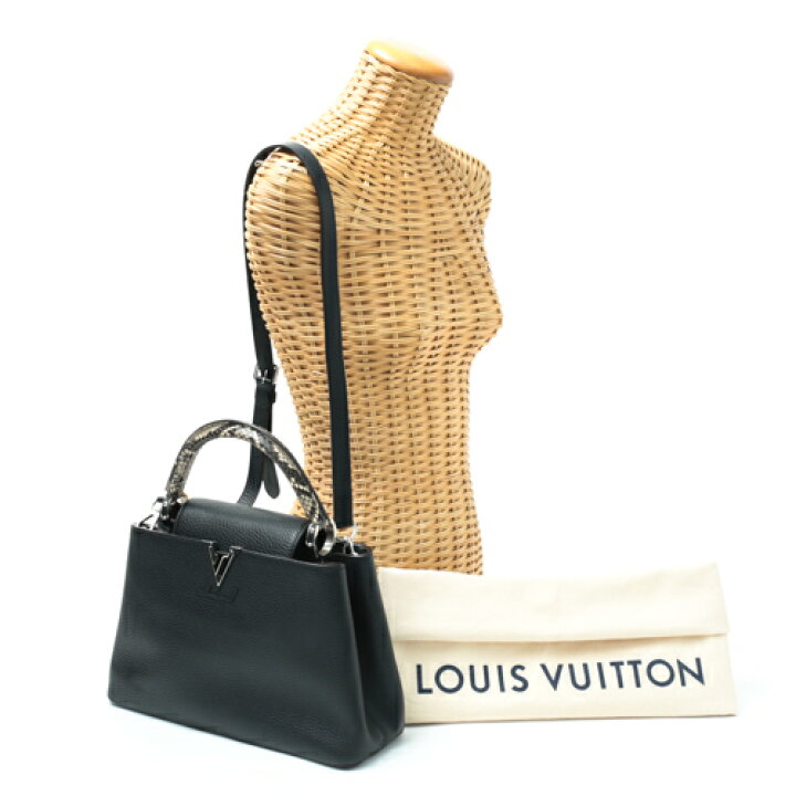 楽天市場】ルイヴィトン LOUIS VUITTON カプシーヌMM トリヨンレザー 