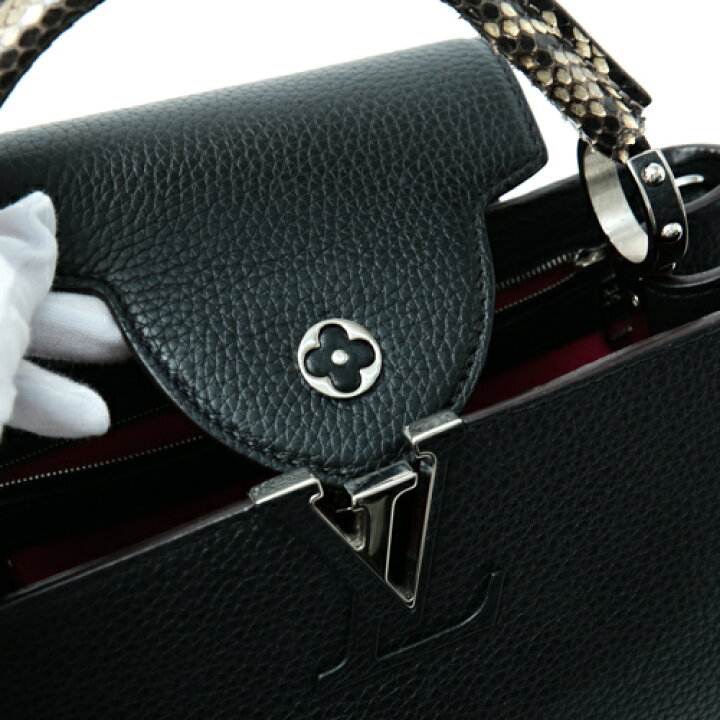 楽天市場】ルイヴィトン LOUIS VUITTON カプシーヌMM トリヨンレザー 