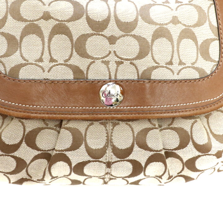 楽天市場】コーチ COACH ショルダーバッグ F13739 キャンバス レザー  