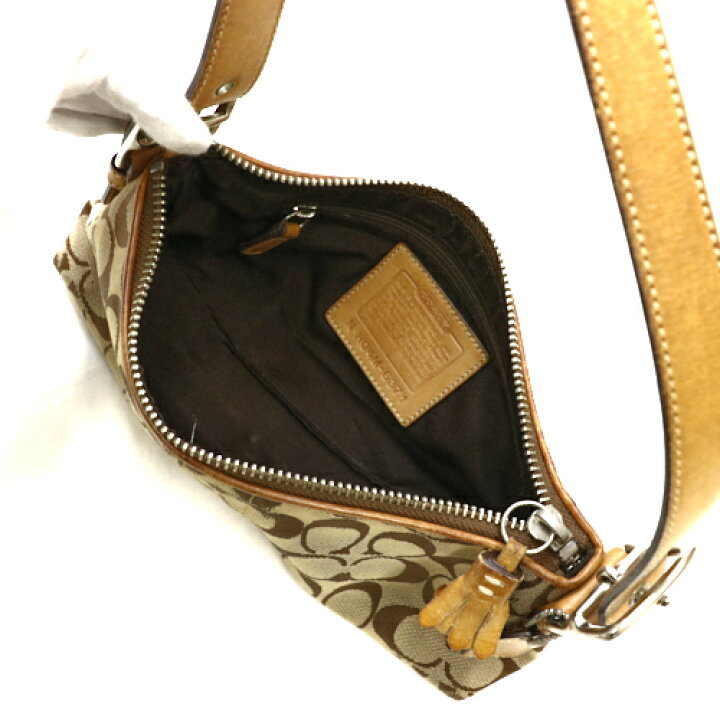楽天市場】コーチ COACH ショルダーバッグ 6371 シグネチャー レザー 