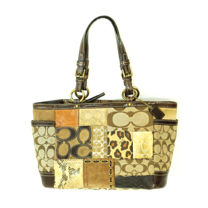 楽天市場】コーチ COACH トートバッグ キャンバス レザー スエード 