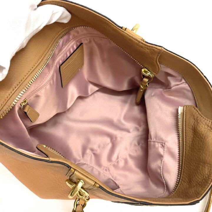 楽天市場】コーチ COACH トートバッグ 16463 レザー オプアート レザー 