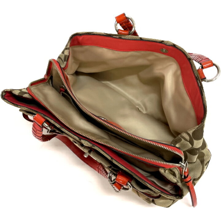楽天市場】バッグコーチ COACH ハンドバッグ 18966 シグネチャー 