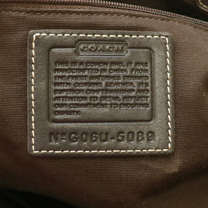 楽天市場】コーチ COACH トートバッグ 5089 シグネチャー レザー 