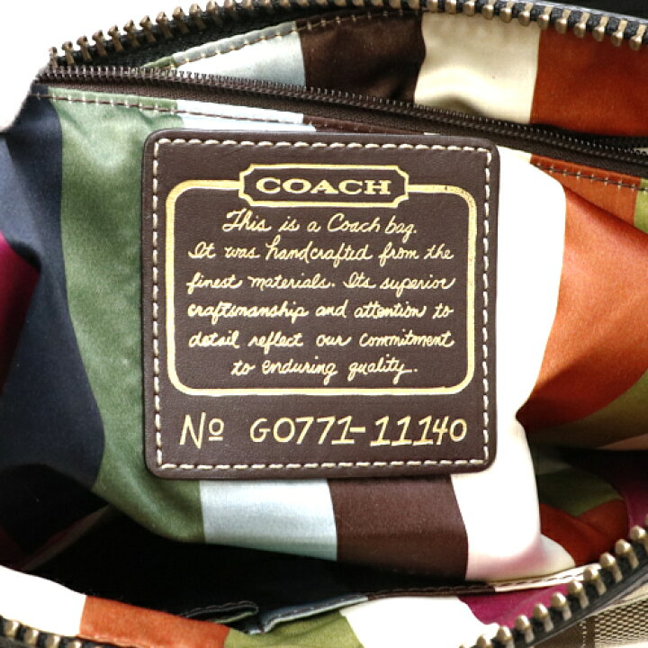 楽天市場】コーチ COACH ショルダーバッグ 11140 シグネチャー レザー 