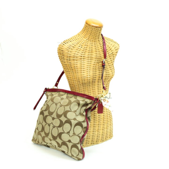 楽天市場】コーチ COACH ショルダーバッグ F13007 シグネチャー レザー  