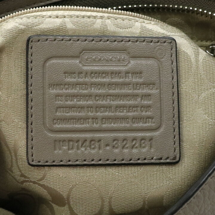 楽天市場】コーチ COACH ブリーカー ミニ ダッフル レザー ショルダー 