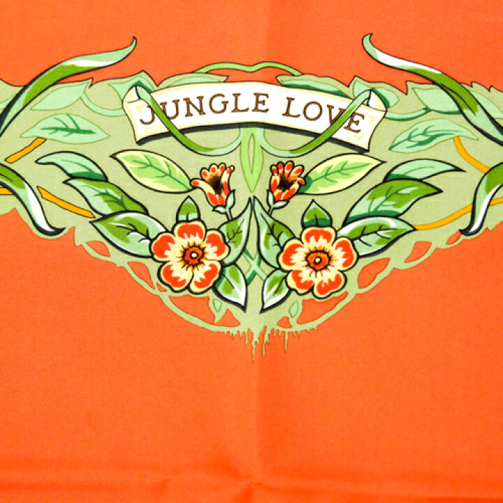 楽天市場】エルメス HERMES スカーフ カレ 90 シルク JUNGLE LOVE 
