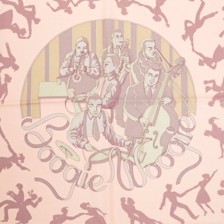 楽天市場】エルメス HERMES スカーフ カレ90 シルク Boogie Woogie 