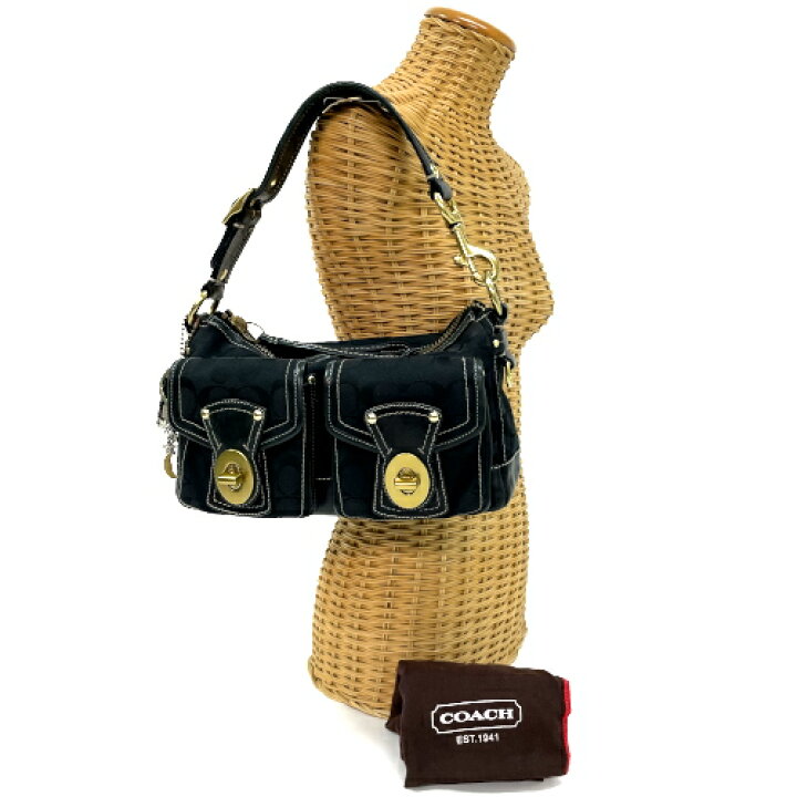 楽天市場】コーチ COACH レガシーシグネチャー レザー キャンバス 