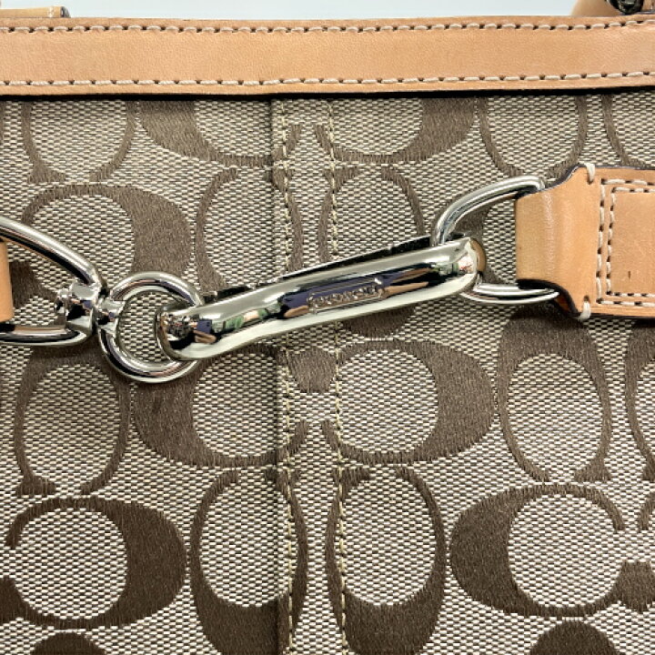 楽天市場】コーチ COACH トートバッグ レザー キャンバス シグネチャー 