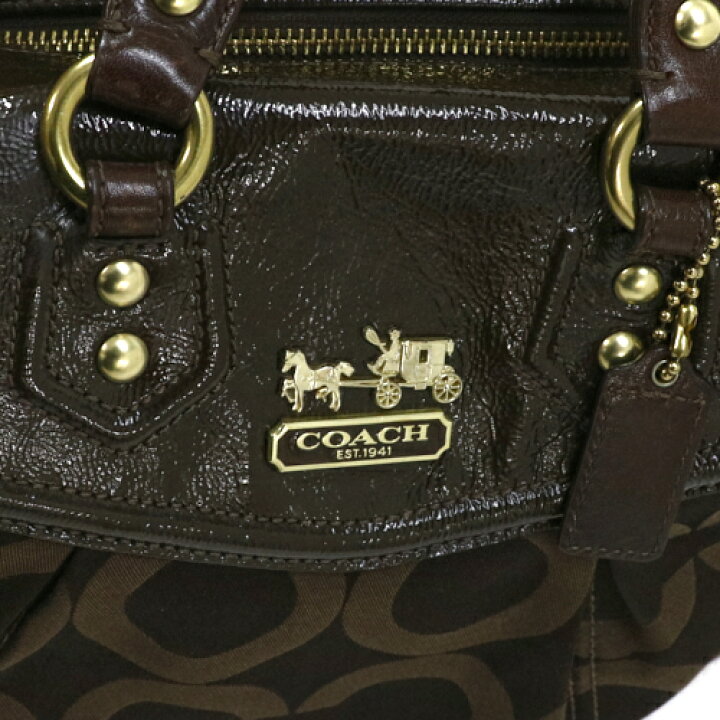 楽天市場】コーチ COACH マディソンオプアートオードリー レザー 