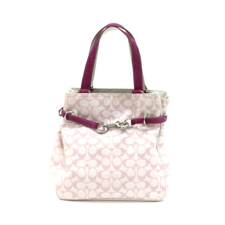 楽天市場】コーチ COACH トートバッグ レザー キャンバス シグネチャー  