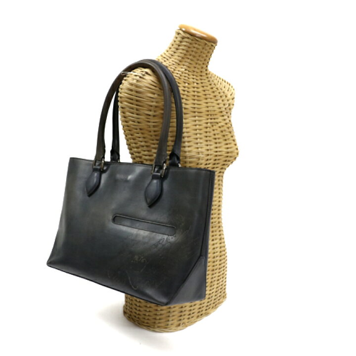楽天市場】【Bランク】 ベルルッティ Berluti トゥジュール トート  