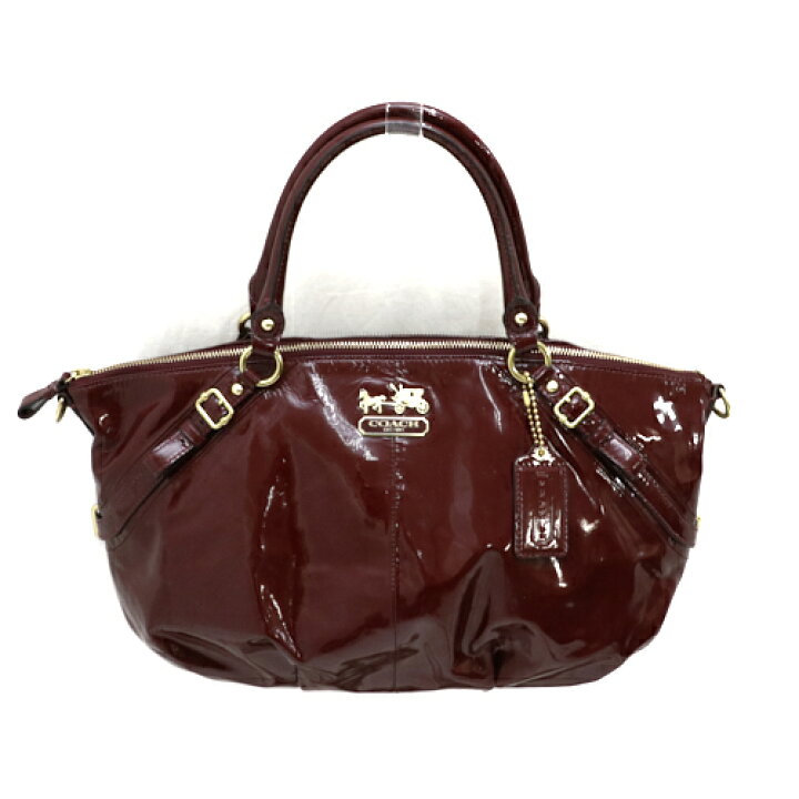 楽天市場】コーチ COACH ハンドバッグ パテント レザー エナメル 16262 