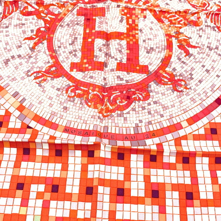 楽天市場】未使用 エルメス HERMES スカーフ カレ90 シルク 