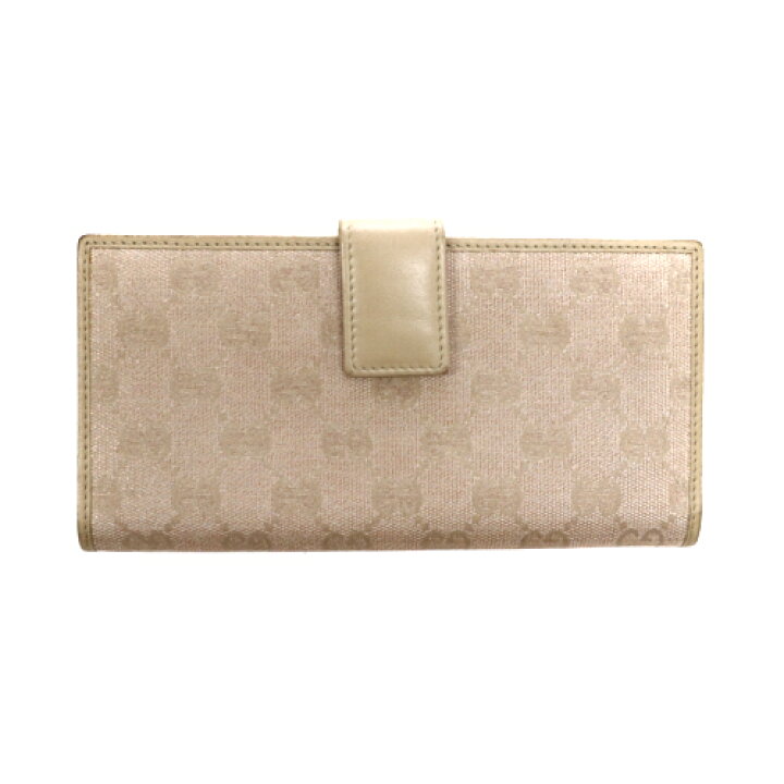 楽天市場】グッチ GUCCI 財布 長財布 GGキャンバス レザー 245723 ラメ 
