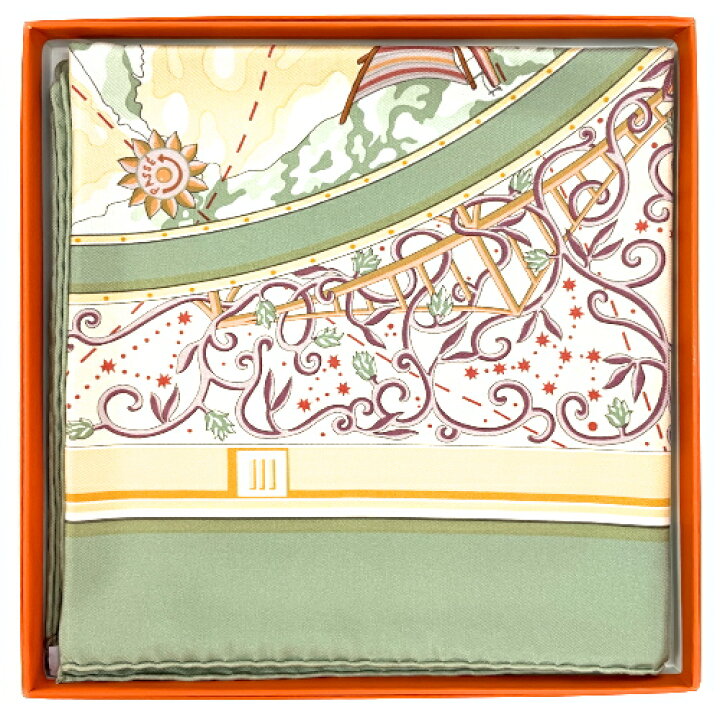 楽天市場】未使用 エルメス HERMES スカーフ カレ90 シルク www.hermes  