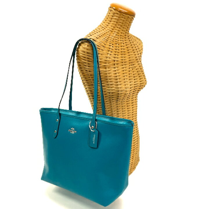楽天市場】コーチ COACH ジップトート クロスグレーンレザー トート 