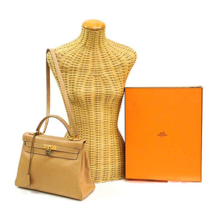 楽天市場】エルメス HERMES ケリー32 内縫い クシュベル G金具 〇V刻印 