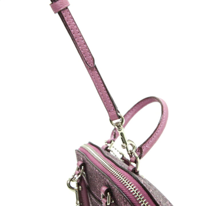 楽天市場】コーチ COACH ミニ シエラ レザー ラメ ショルダーバッグ 