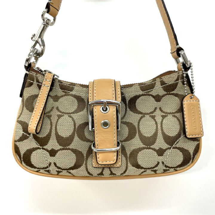 楽天市場】コーチ COACH ショルダーバッグ レザー キャンバス 