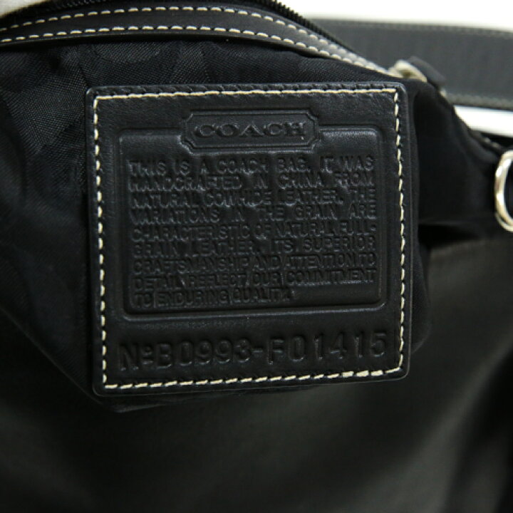楽天市場】コーチ COACH ショルダーバッグ レザー F01415 肩掛け 斜め 