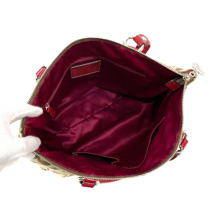 楽天市場】コーチ COACH サティーン ルレックスグラム キャンバス 