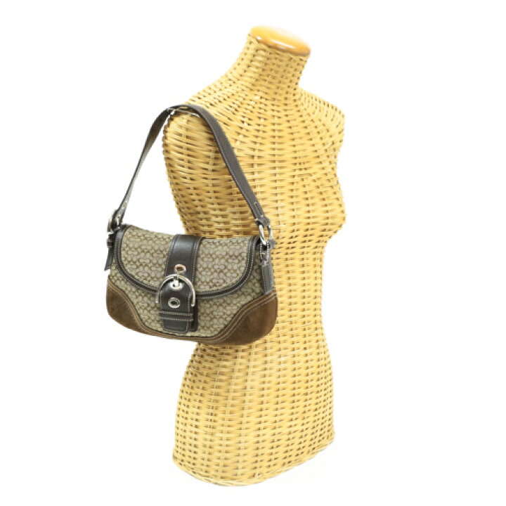 楽天市場】コーチ COACH ショルダーバッグ レザー キャンバス ミニ  