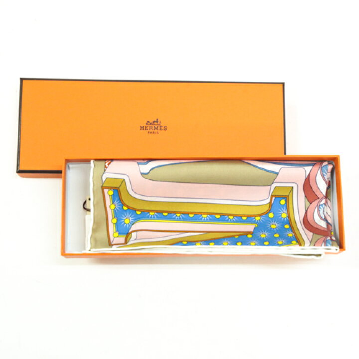 楽天市場】未使用 エルメス HERMES スカーフ カレ45 プチカレ 