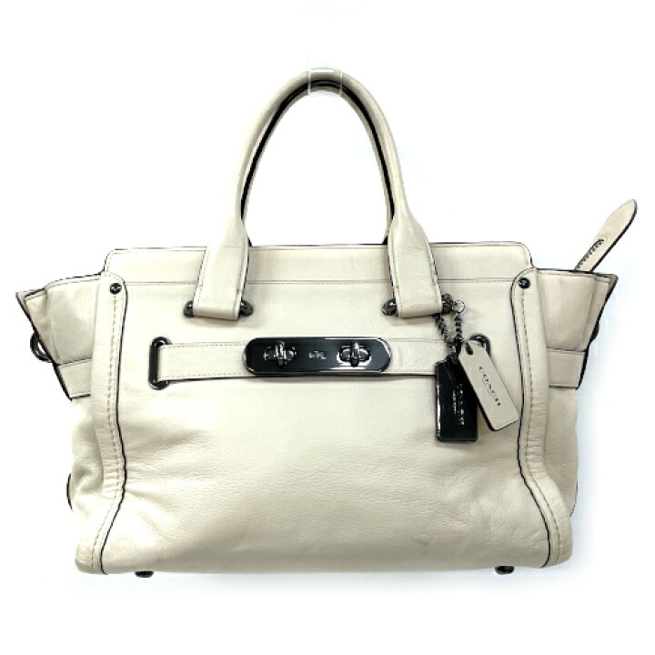 楽天市場】コーチ COACH スワッガーキャリーオール レザー 