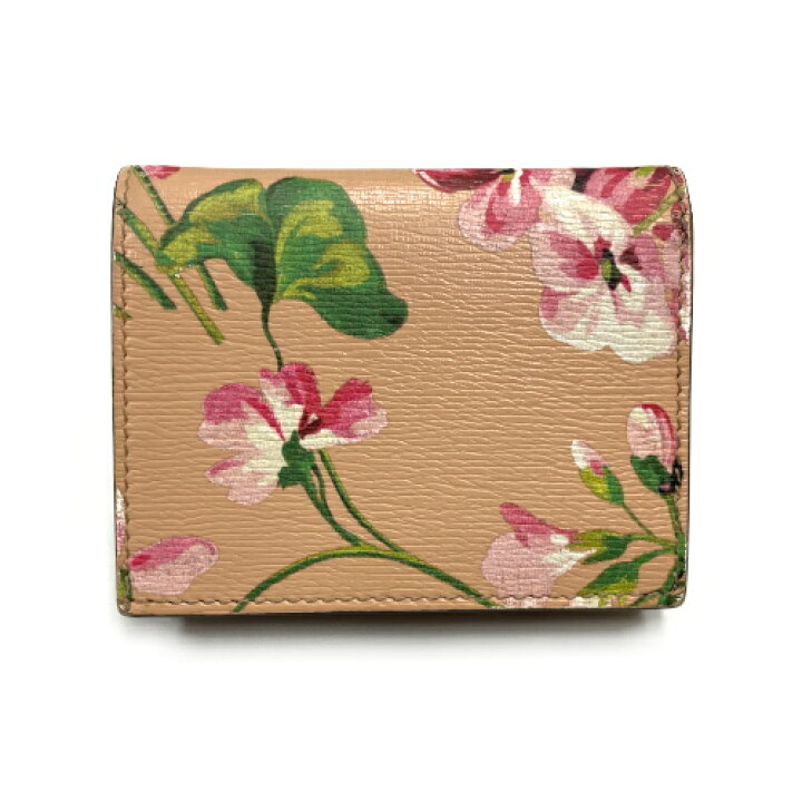 楽天市場】グッチ GUCCI 財布 カードケース レザー PVC フラワー 