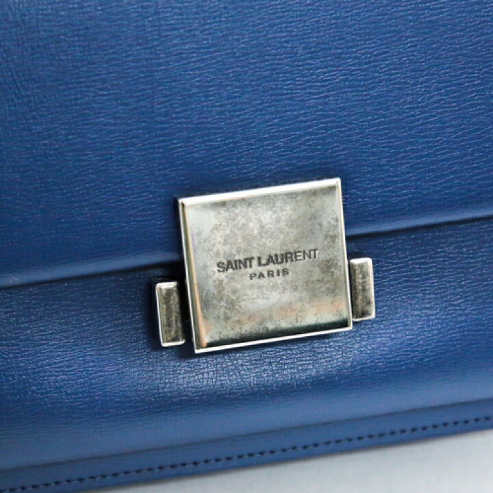 楽天市場】サンローラン SAINT LAURENT ベルシャス ミディアム レザー 